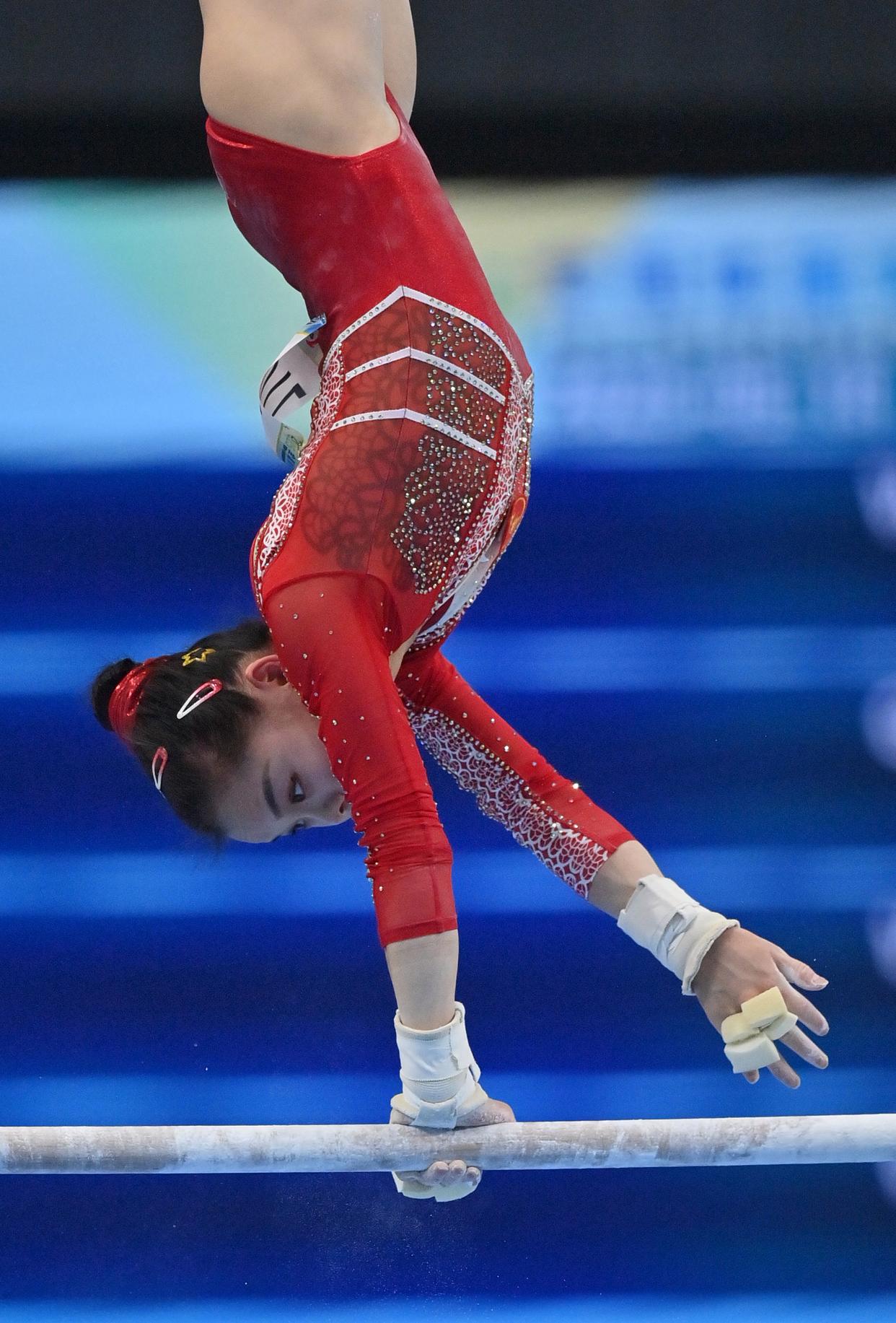 开云体育登录-中国体操队表现优异，团体赛获金银